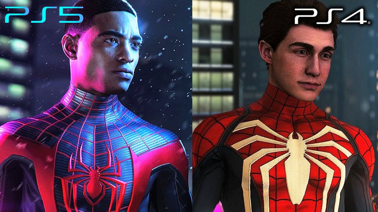Marvel's Spider-Man Miles Morales - GRÁFICOS DO MILES vs PETER ...