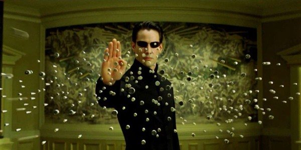 Keanu Reeves The Matrix: recarregado