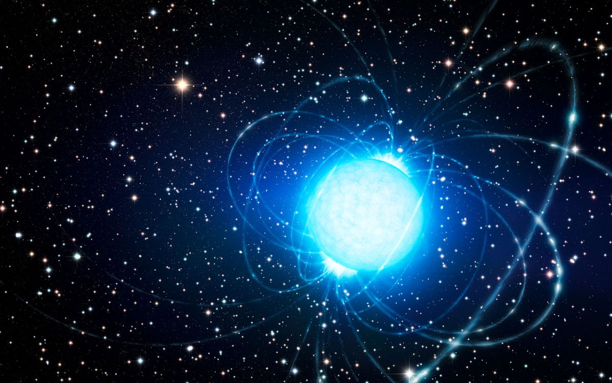 A primeira estrela em nossa galáxia capturada enviando rajadas rápidas de rádio, está fazendo novamente