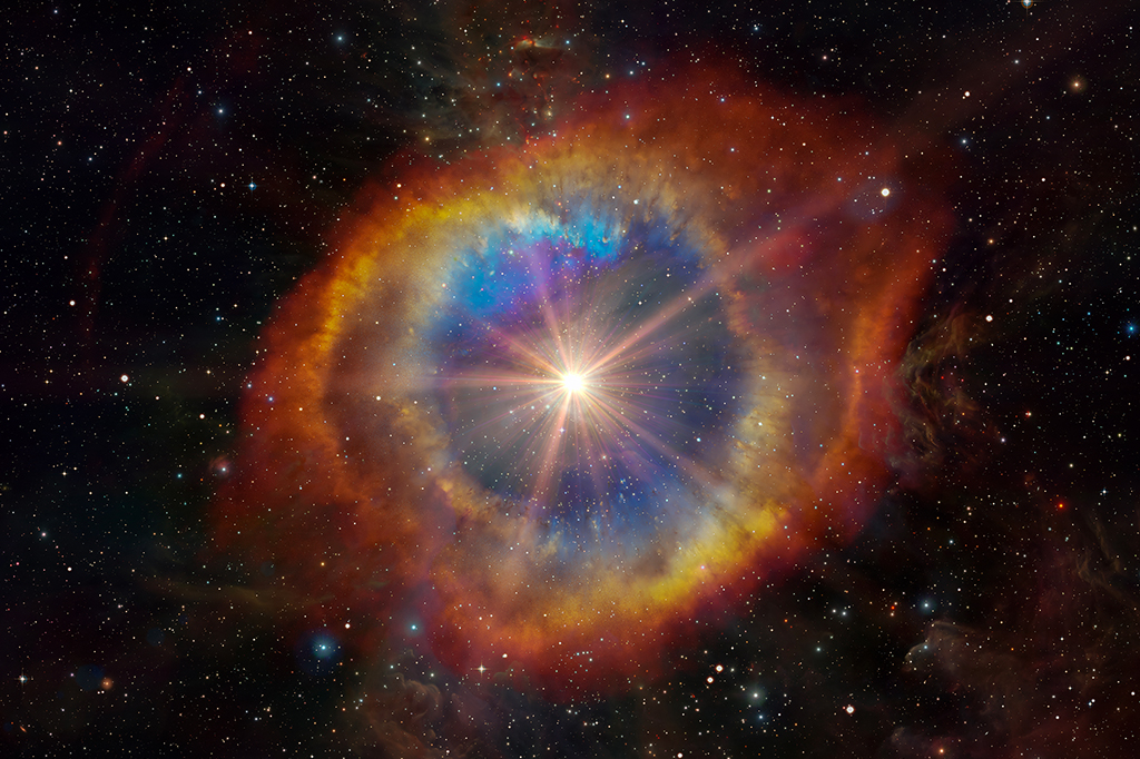 Uma explosão de estrela gigante há 350 anos foi muito mais poderosa do que jamais imaginamos