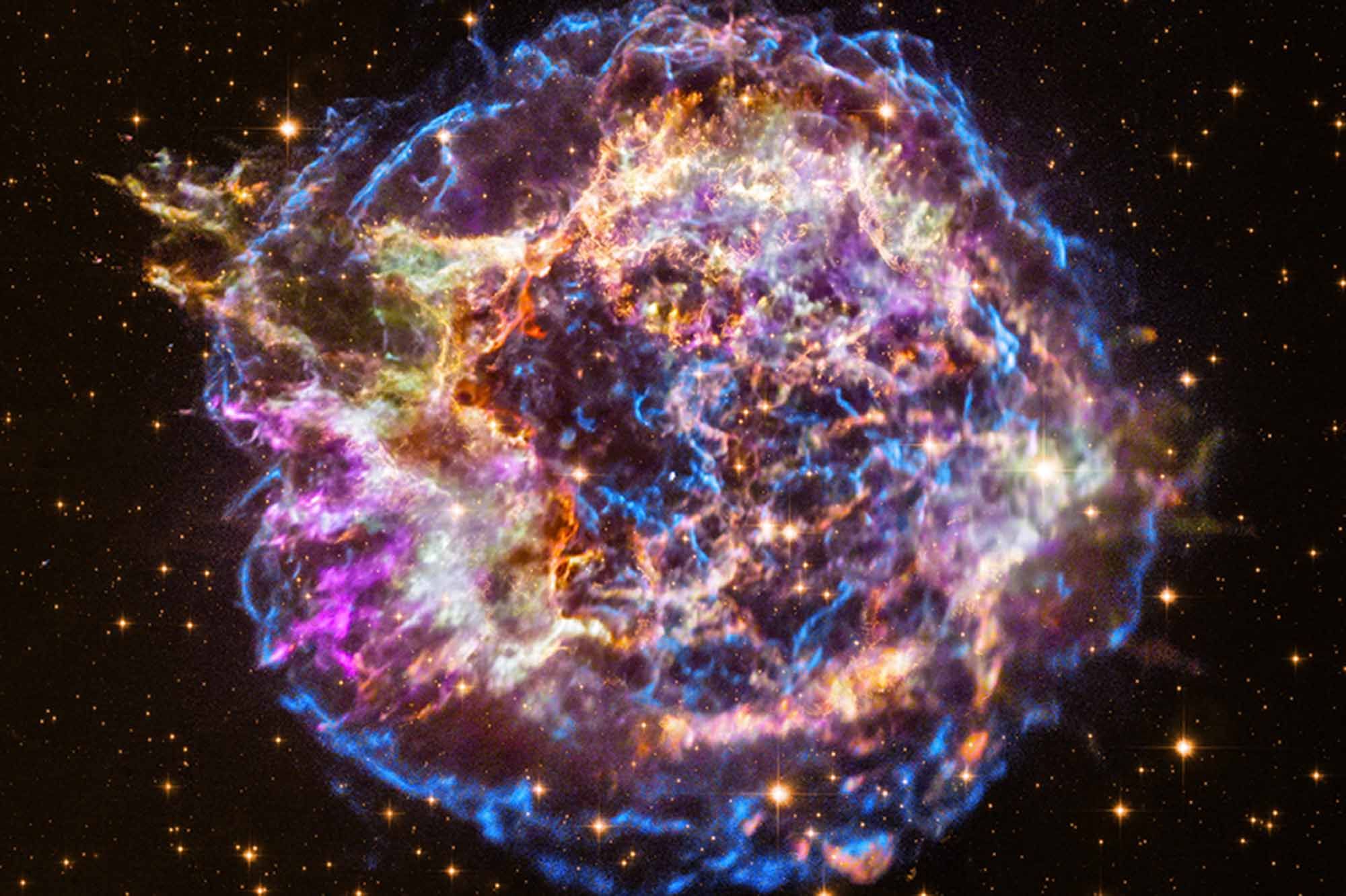 Uma explosão de estrela gigante há 350 anos foi muito mais poderosa do que jamais imaginamos