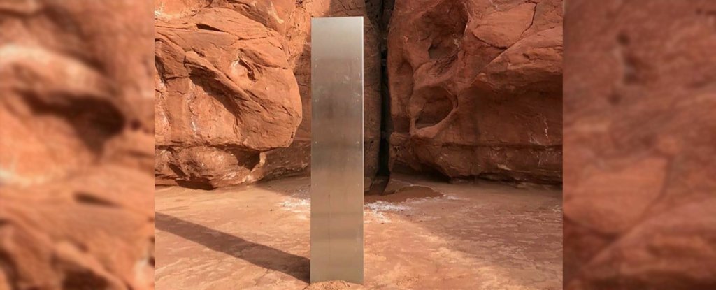 Monólito de metal misterioso aparece no deserto remoto de Utah e as autoridades estão perplexas