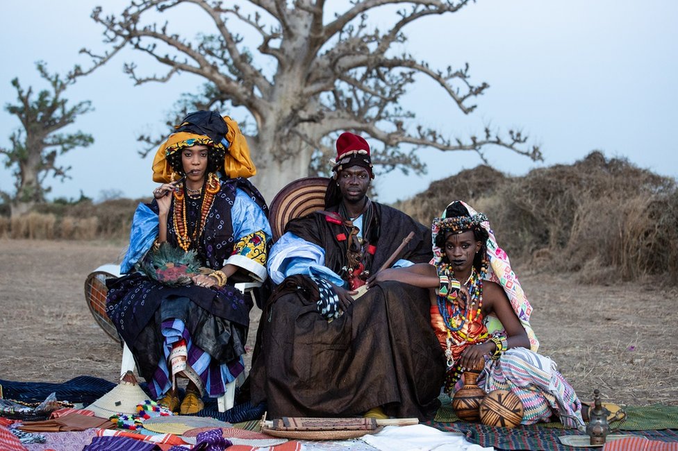 Semana da moda de Dakar no Senegal: a passarela em uma floresta de baobás
