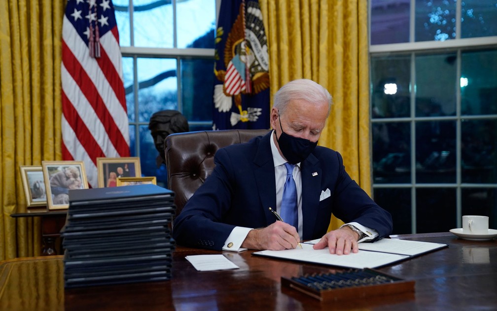 Biden toma providências para reingressar no acordo climático dos EUA